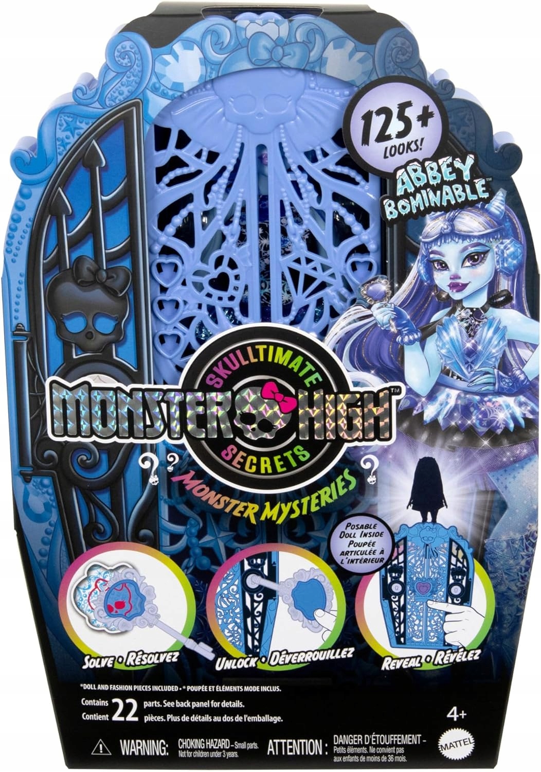 MONSTER HIGH STRAŠIDELNÉ TAJOMSTVÁ 4. SÉRIA ZÁHADY PRÍŠER Abbey Bominable